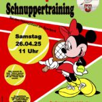 Schnuppertennis am 26.04