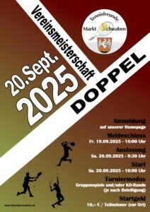 Doppel Vereinsmeisterschaften 2025